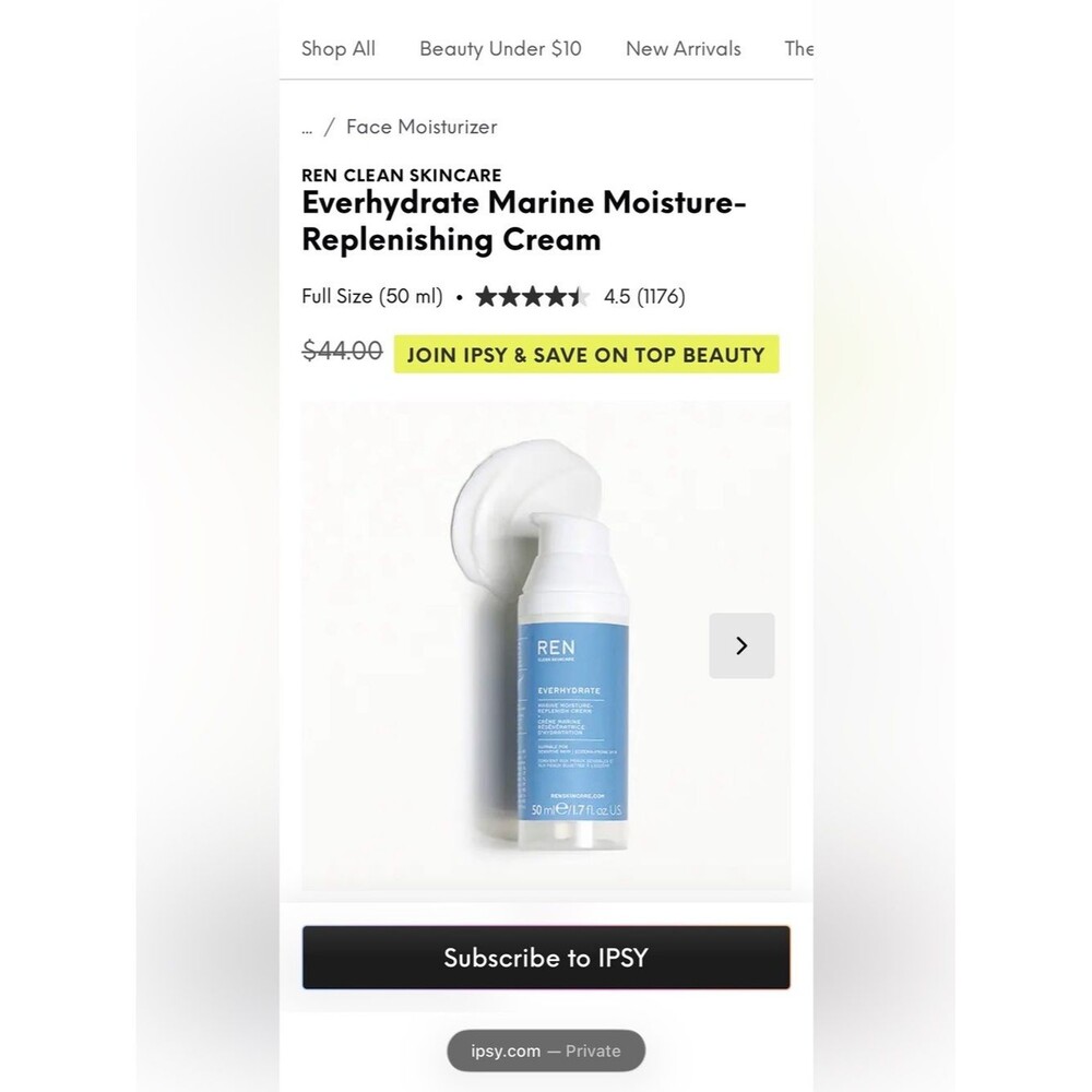 REN Clean Skincare Radiance PHA Exfoliating Facial + Everhydrate Marine Moisture - Picture 7 of 7